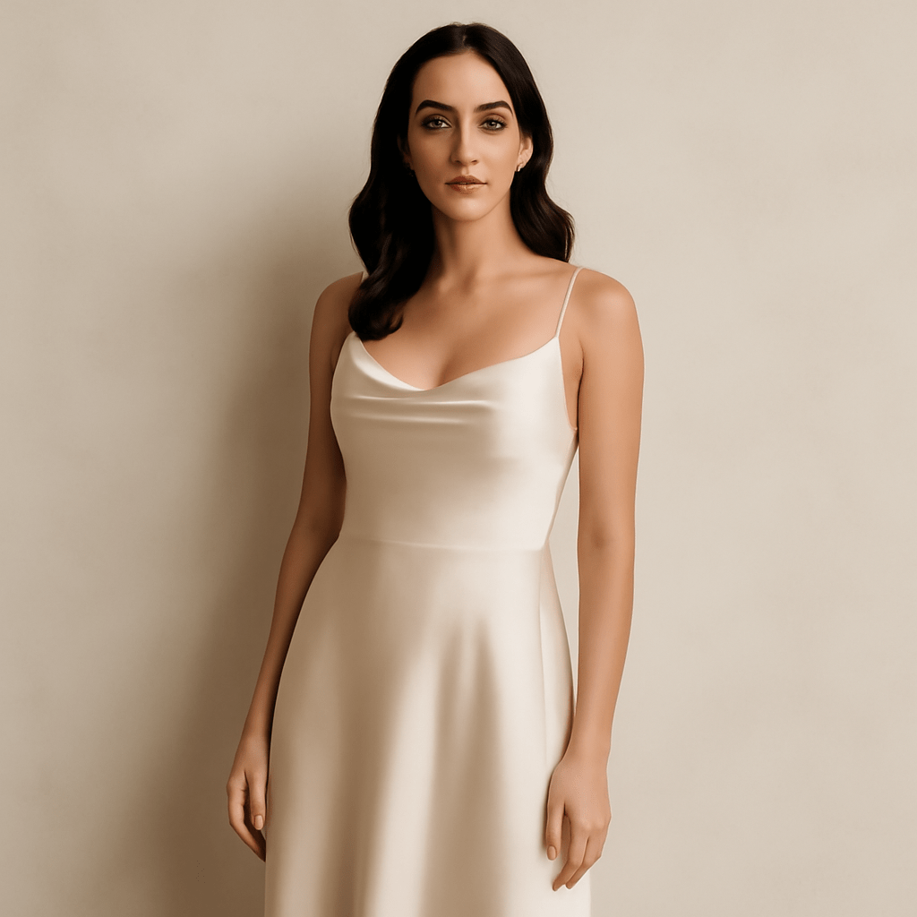 robe demoiselle d'honneur champagne