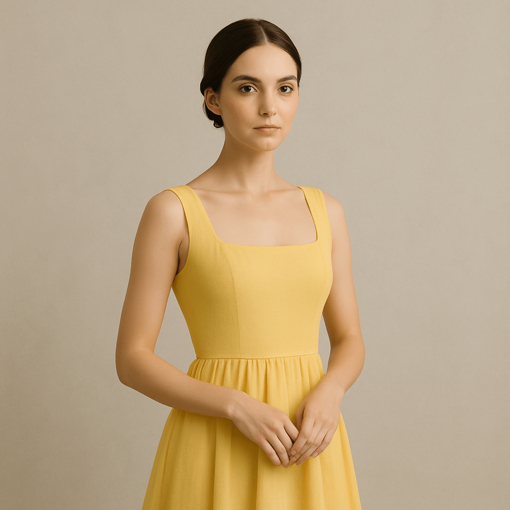 robe demoiselle d'honneur jaune