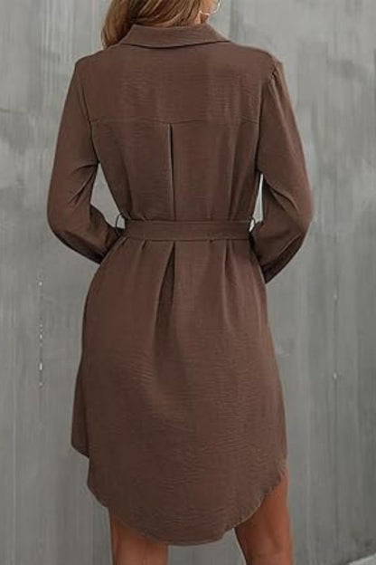 Robe Chemise Terracotta