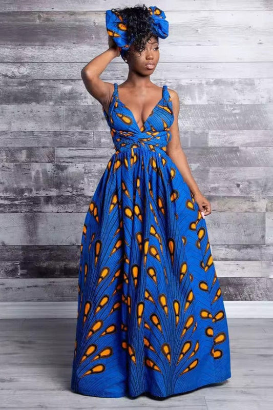 Robe Africaine Demoiselle D'Honneur