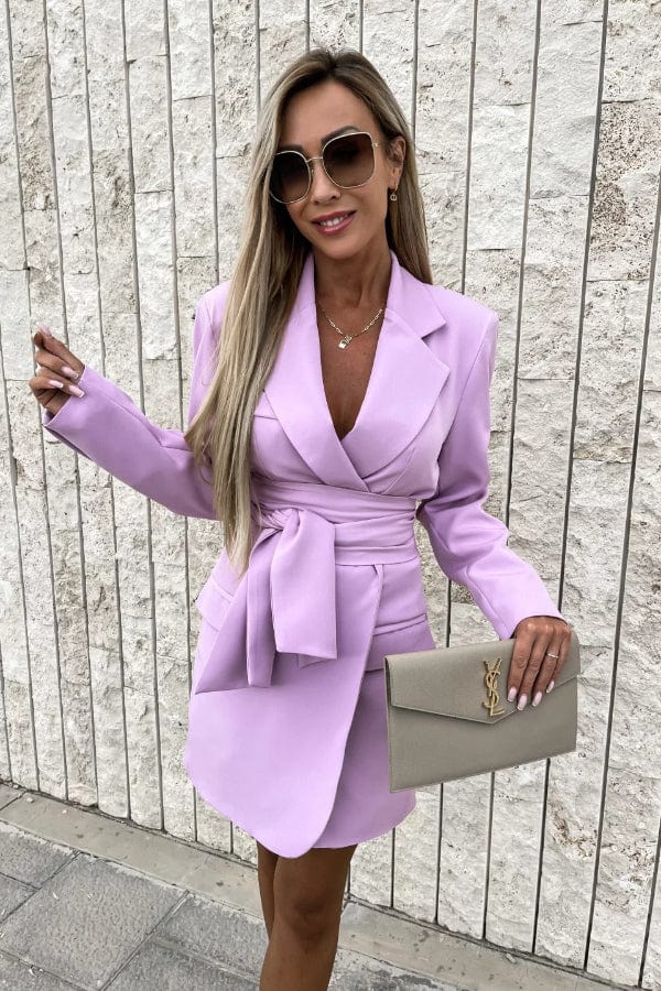 Robe Blazer Lilas