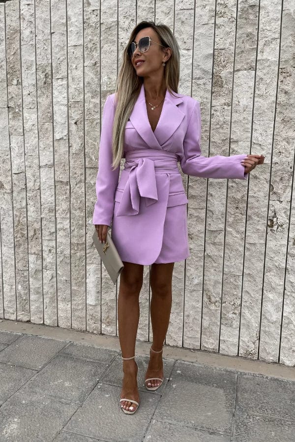 Robe Blazer Lilas