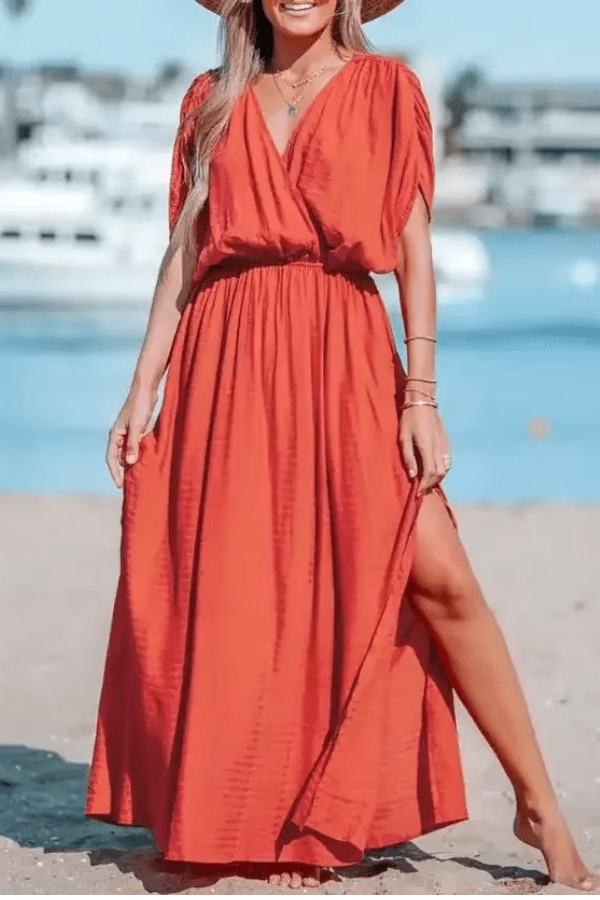 Robe Boheme Corail