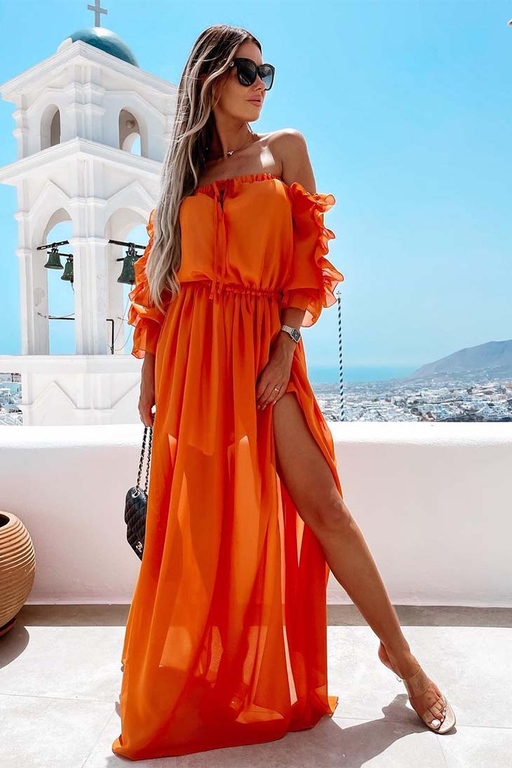 Robe Boheme Orange