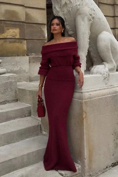 Robe Bordeaux Chic