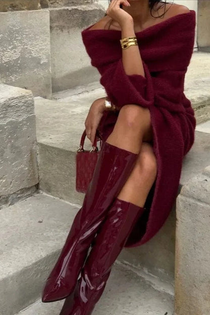 Robe Bordeaux Chic