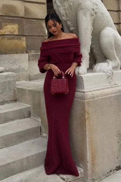 Robe Bordeaux Chic