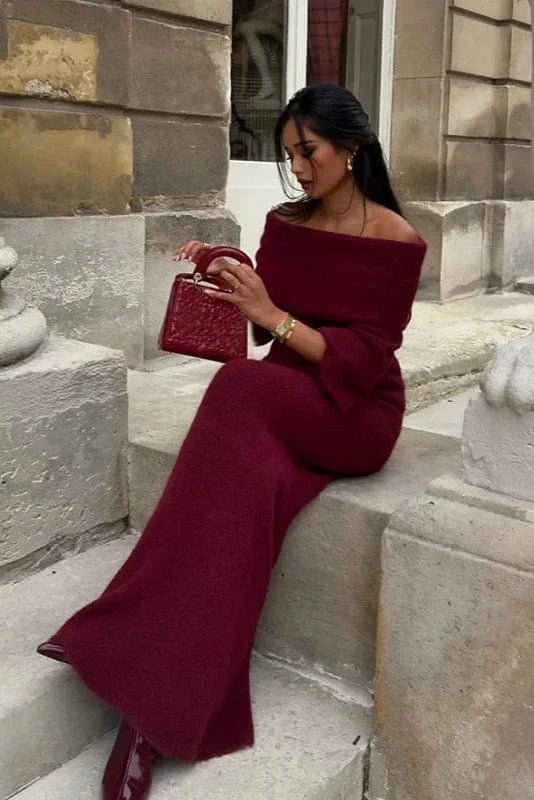 Robe Bordeaux Chic