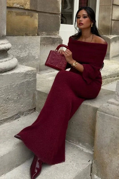 Robe Bordeaux Chic