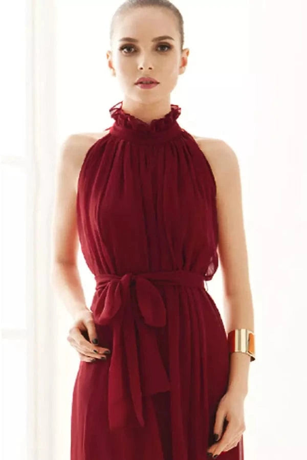 Robe Bourgogne Demoiselle D'Honneur