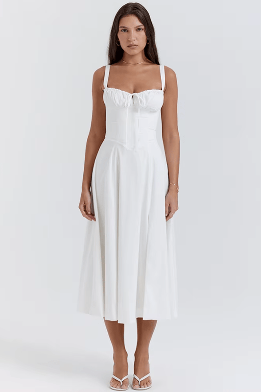 Robe Bustier Fendu