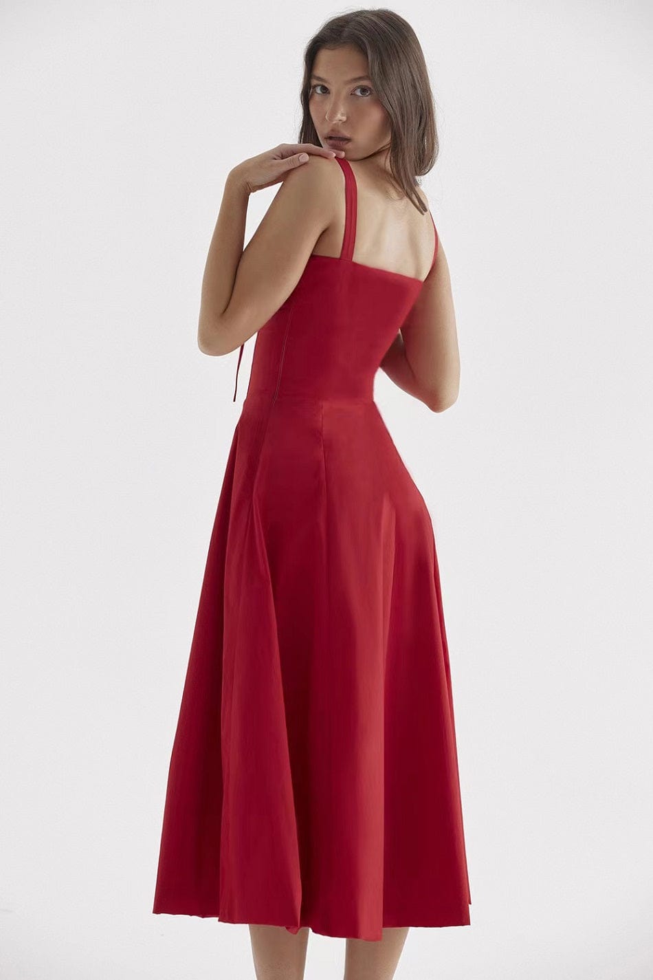 Robe Bustier Rouge
