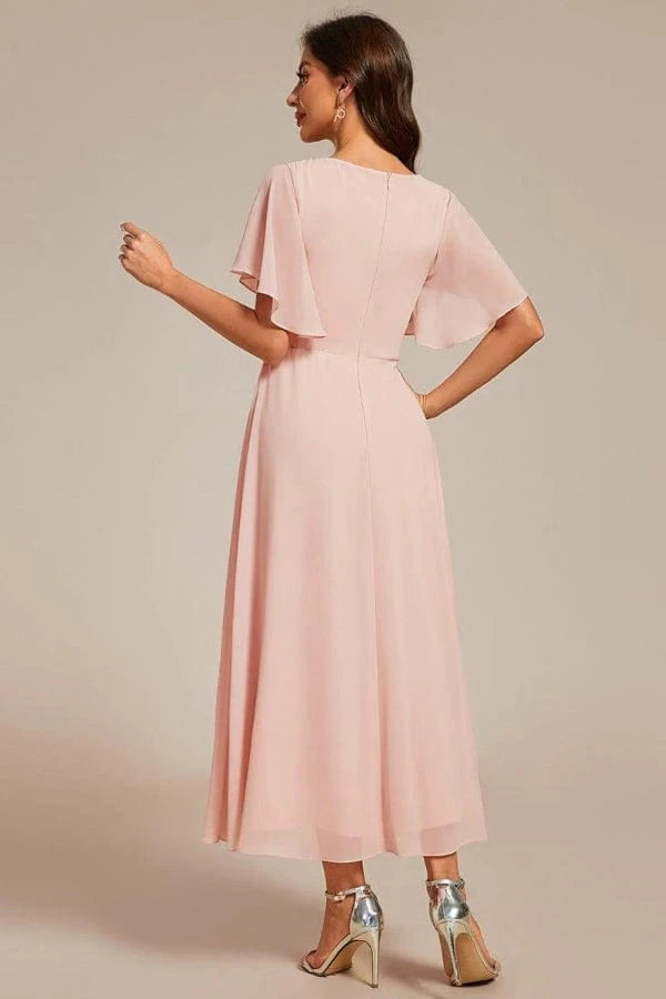 Robe Cache Coeur Rose Pale