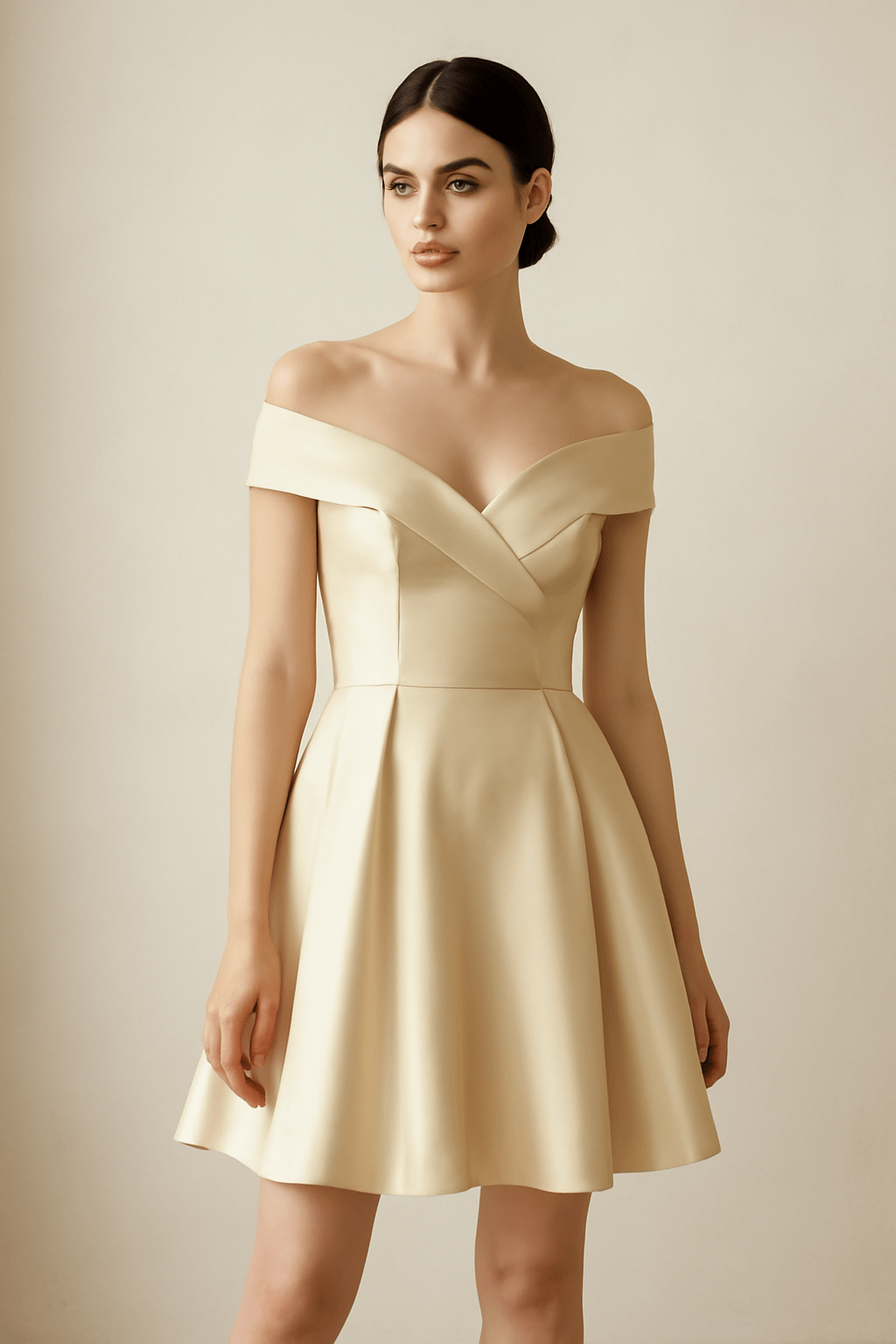 robe champagne demoiselle d'honneur
