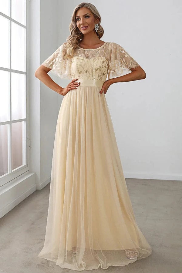 Robe Champagne Doré