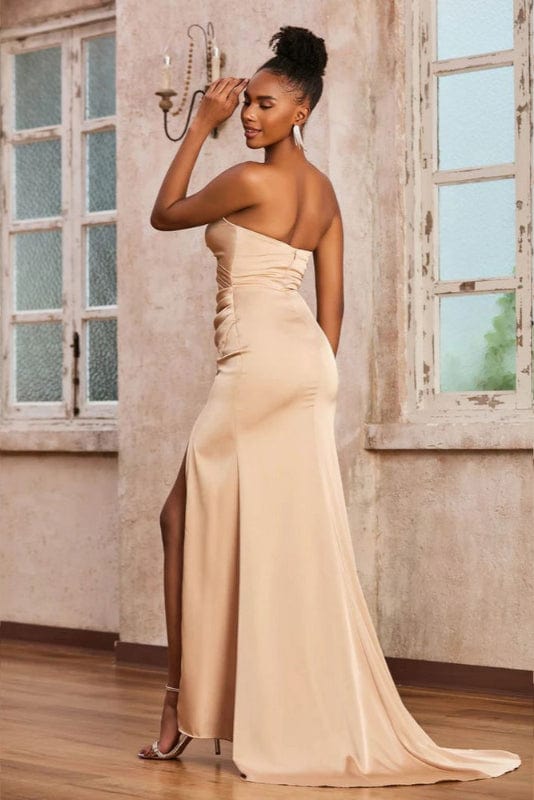 Robe Champagne Dos Nu