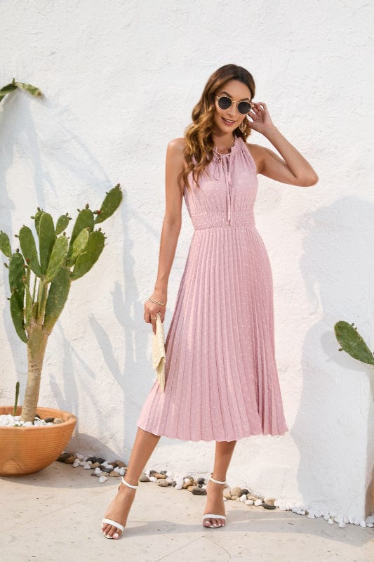 Robe Champetre Rose Poudré