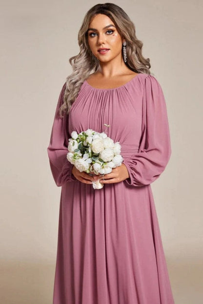 Robe Champêtre Vieux Rose