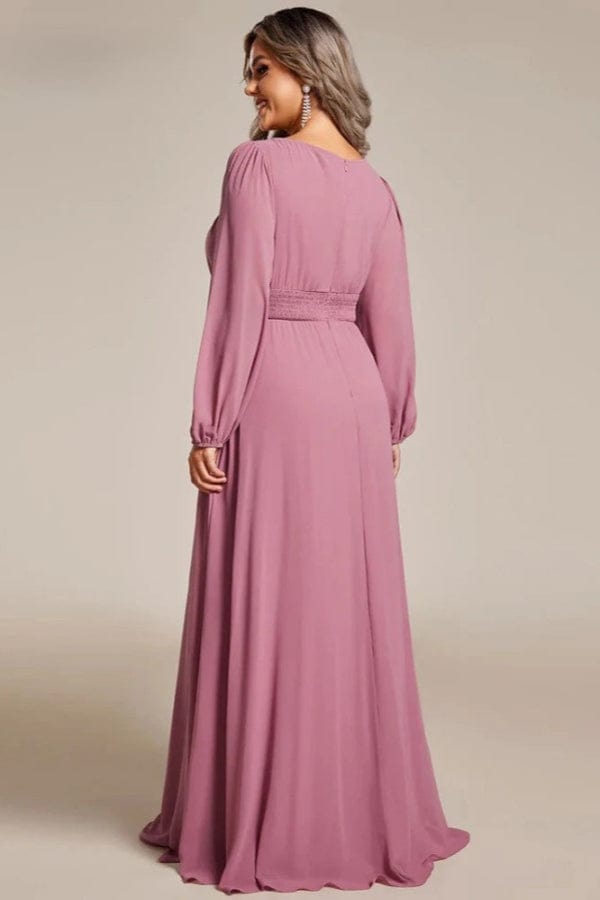 Robe Champêtre Vieux Rose