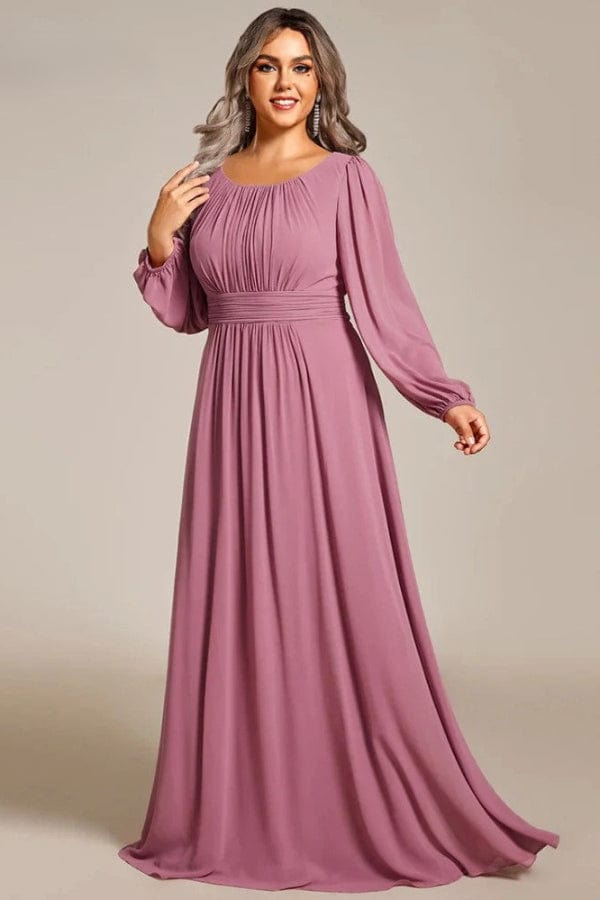 Robe Champêtre Vieux Rose