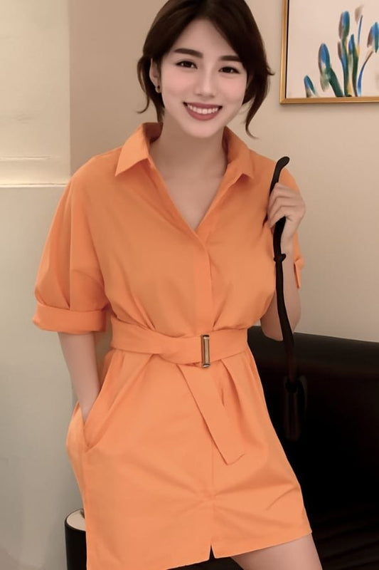 Robe Chemise Corail