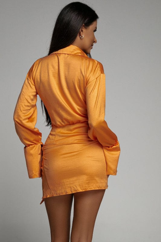 Robe Chemise Orange