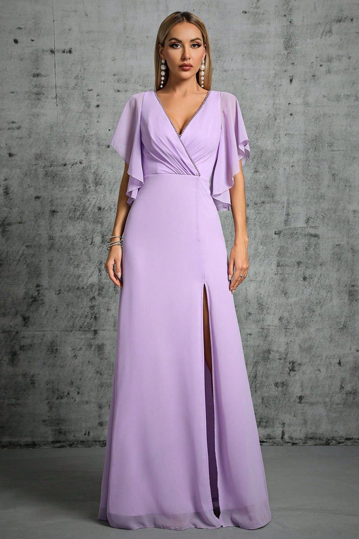 Robe Cocktail Lilas