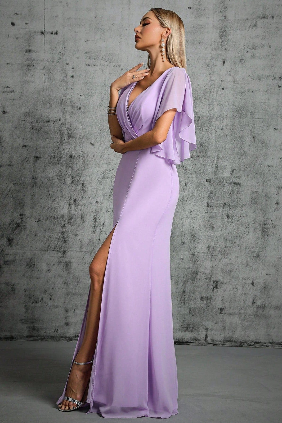 Robe Cocktail Lilas