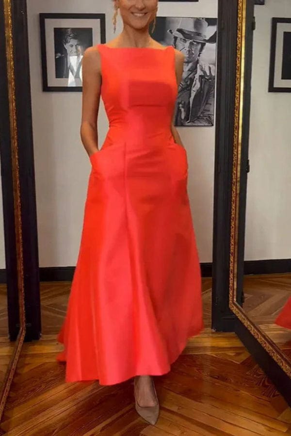 Robe Corail Asymetrique