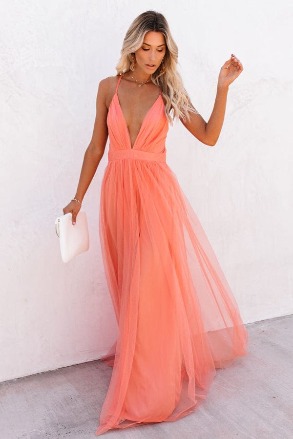 Robe Corail Dos Nu