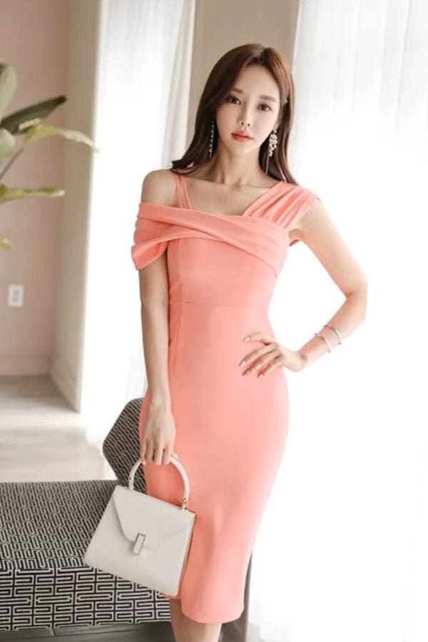 Robe Corail Droite