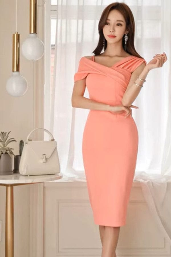 Robe Corail Droite