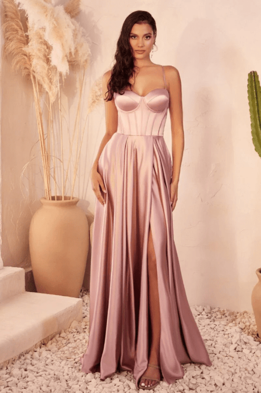 Robe Corset de Demoiselle D'Honneur
