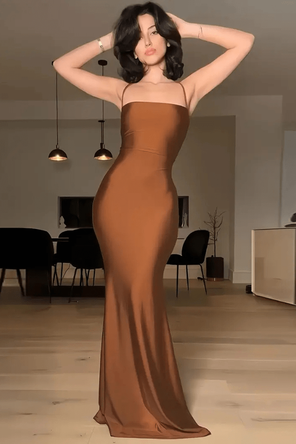 Robe Cuivrée Demoiselle d'Honneur