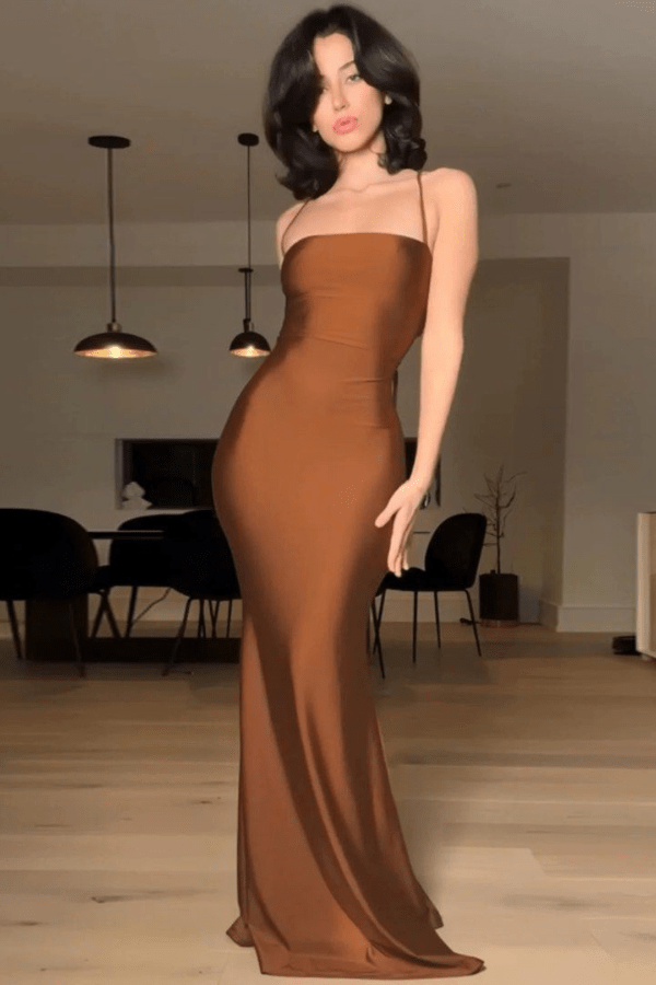 Robe Cuivrée Demoiselle d'Honneur