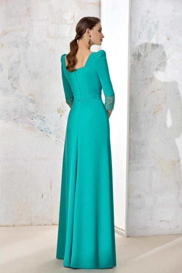 Robe de Demoiselle D'Honneur Turquoise
