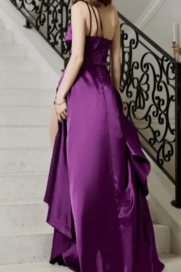 Robe de Demoiselle D'Honneur Violette