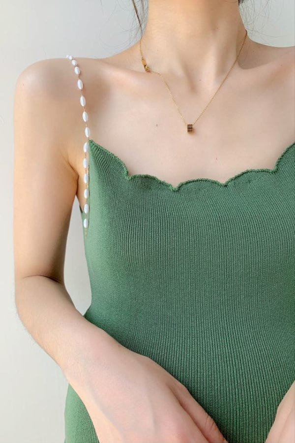 Robe de Grossesse Vert D'Eau