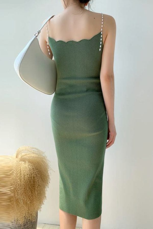 Robe de Grossesse Vert D'Eau