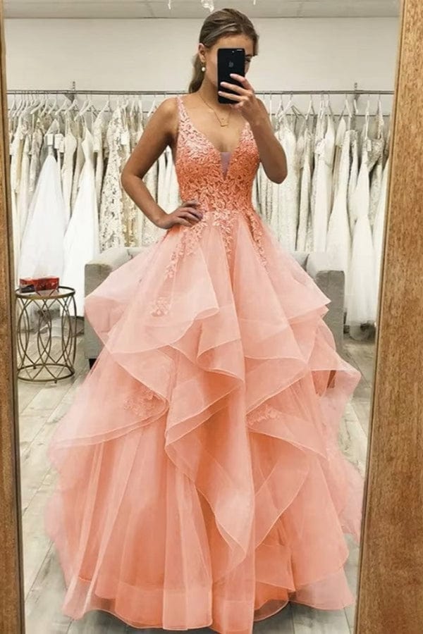 Robe de Princesse Rose Poudré