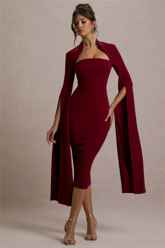 Robe De Soirée Bordeaux
