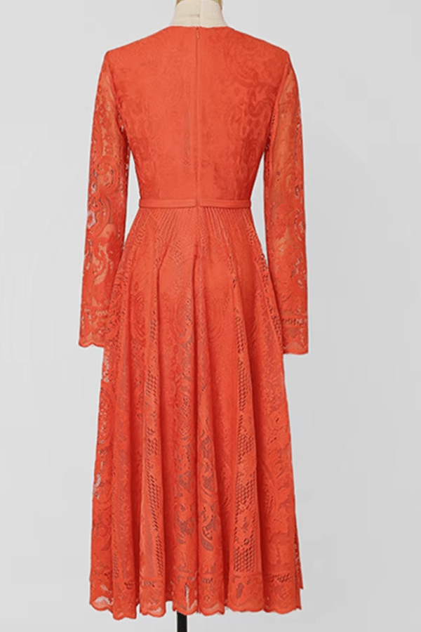 Robe De Soirée Saumon Corail