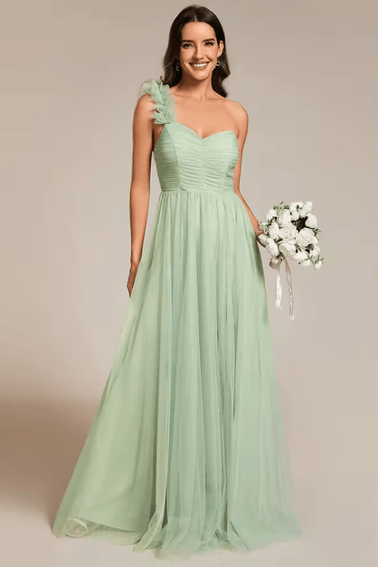 Robe De Soirée Vert D'Eau
