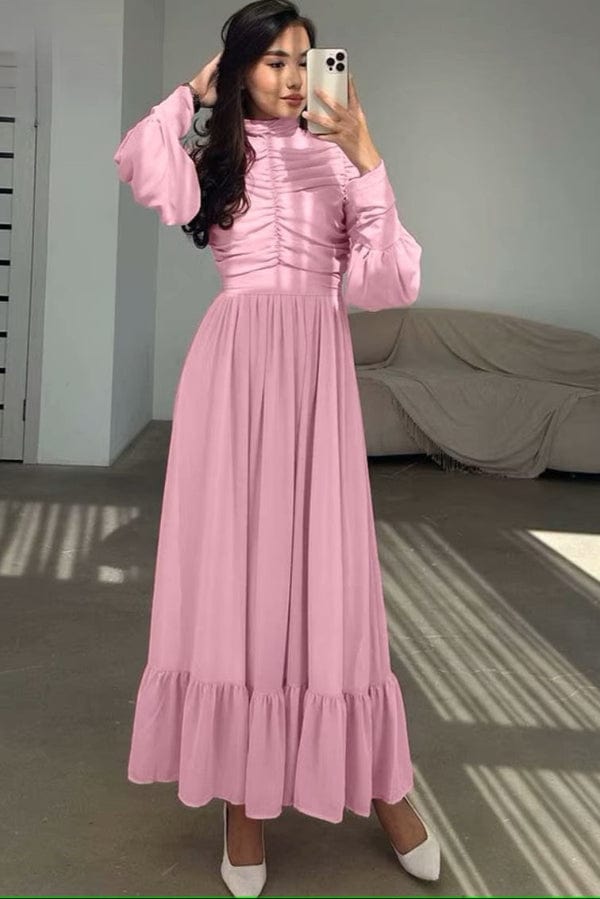 Robe de Témoin Vieux Rose