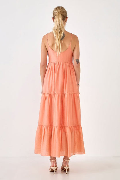 Robe Demoiselle D'Honneur Abricot