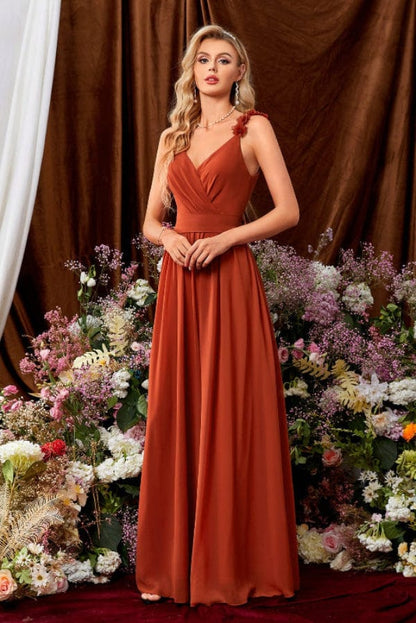 Robe Demoiselle D'Honneur Automne