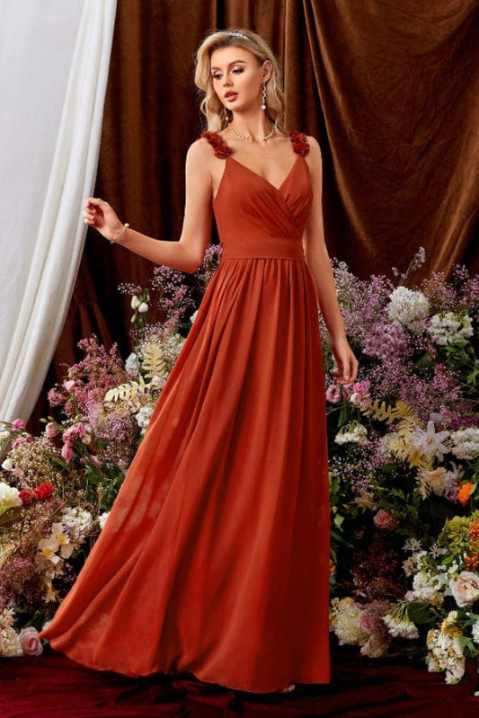 Robe Demoiselle D'Honneur Automne