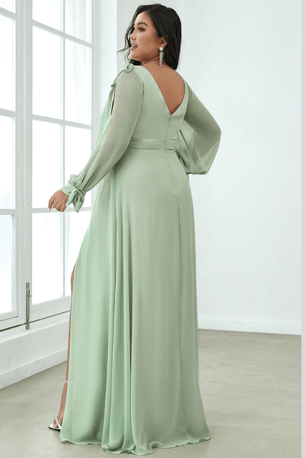 Robe Demoiselle d'Honneur Femme Ronde