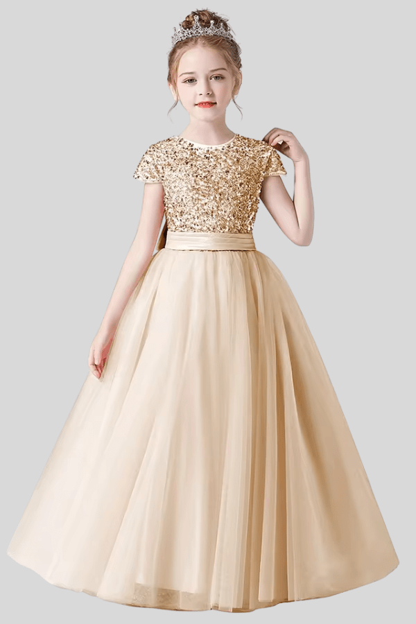 Robe Demoiselle d'Honneur Fille Champêtre