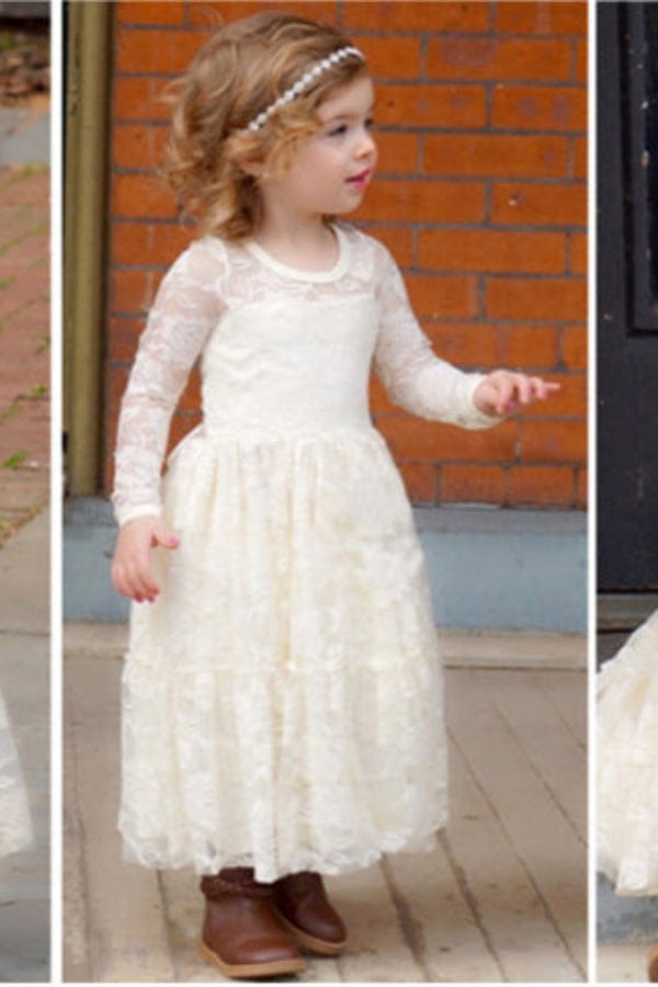 Robe Demoiselle D'Honneur Fillette Boheme